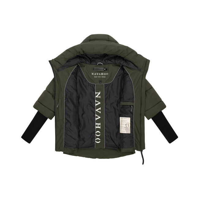 Navahoo LOTUSHERZ XIV damen Winterjacke dunkeloliv