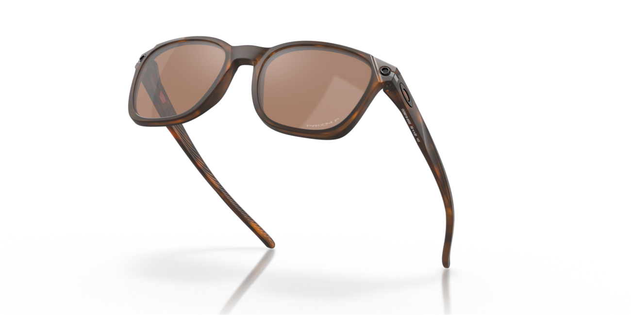 Oakley OJECTOR Sonnenbrille mit Rahmen Matte Brown Tortoise und mit Dias Prizm Tungsten Polarized 55