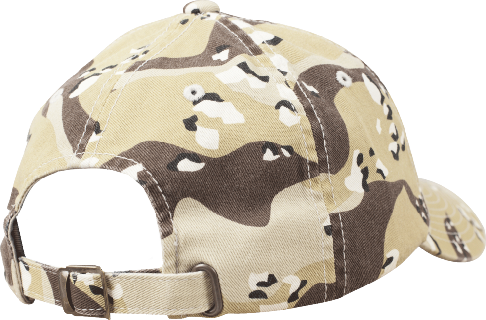 Brandit Low Profile Camo Kappe mit gewaschenem Effekt, 6-Farben Wüste