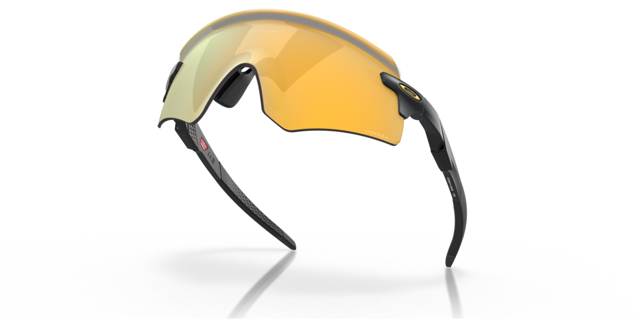 Oakley ENCODER Sonnenbrille mit Rahmen Matte Carbon und mit Dias Prizm 24K