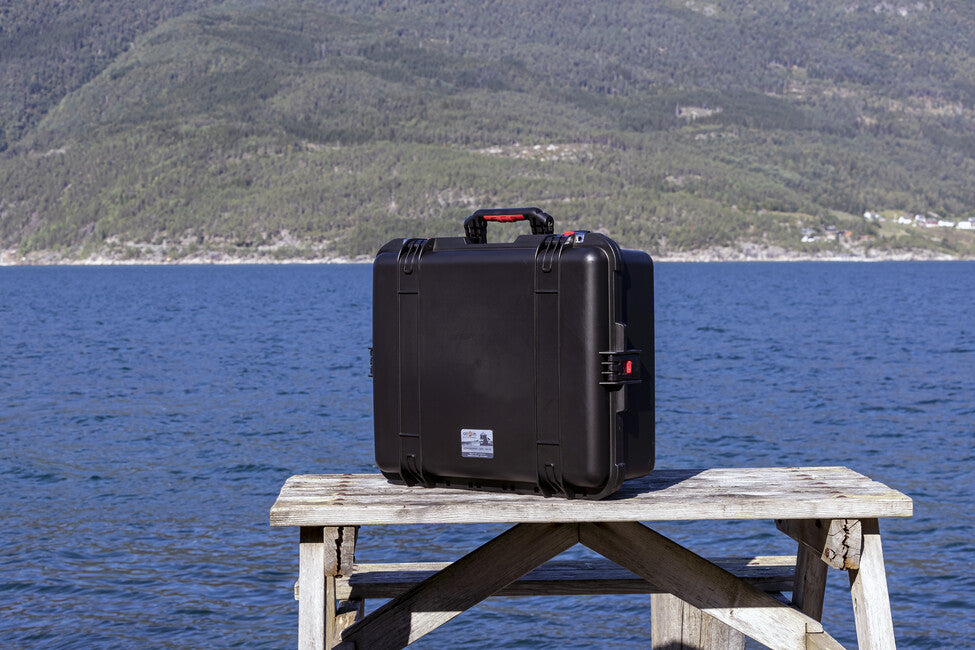 Origin Outdoors 2500 schutzkoffer schwarz mit schaumstoff