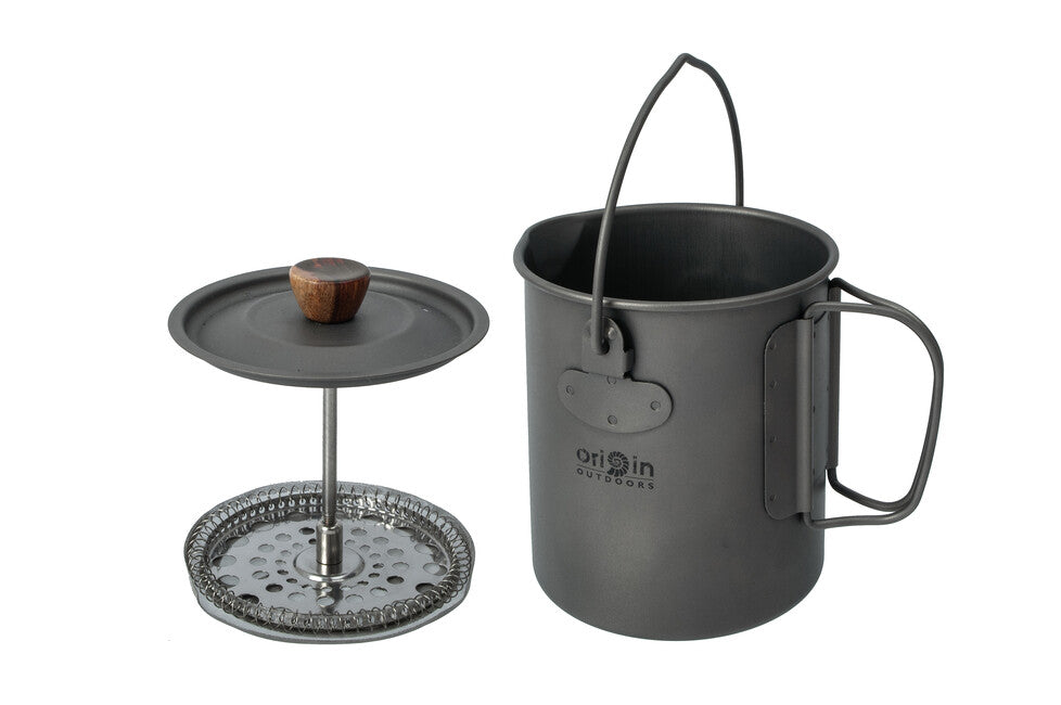 Origin Outdoors Titanium Französisch Presse 3 in 1 750 ml