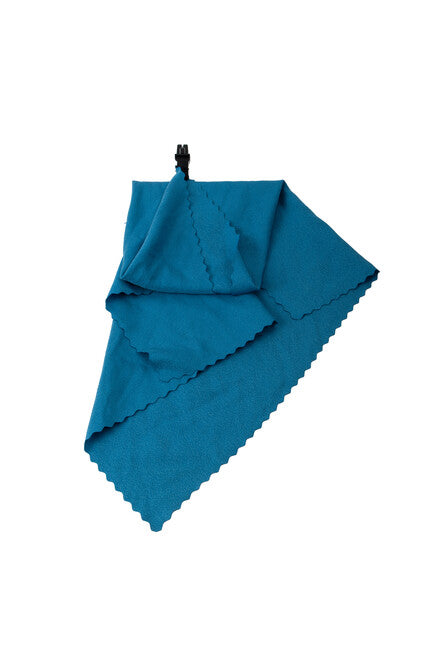 BasicNature Mini Towel Πετσέτα ταξιδίου υπερμαλακή από μικροϊνες, S, μπλε
