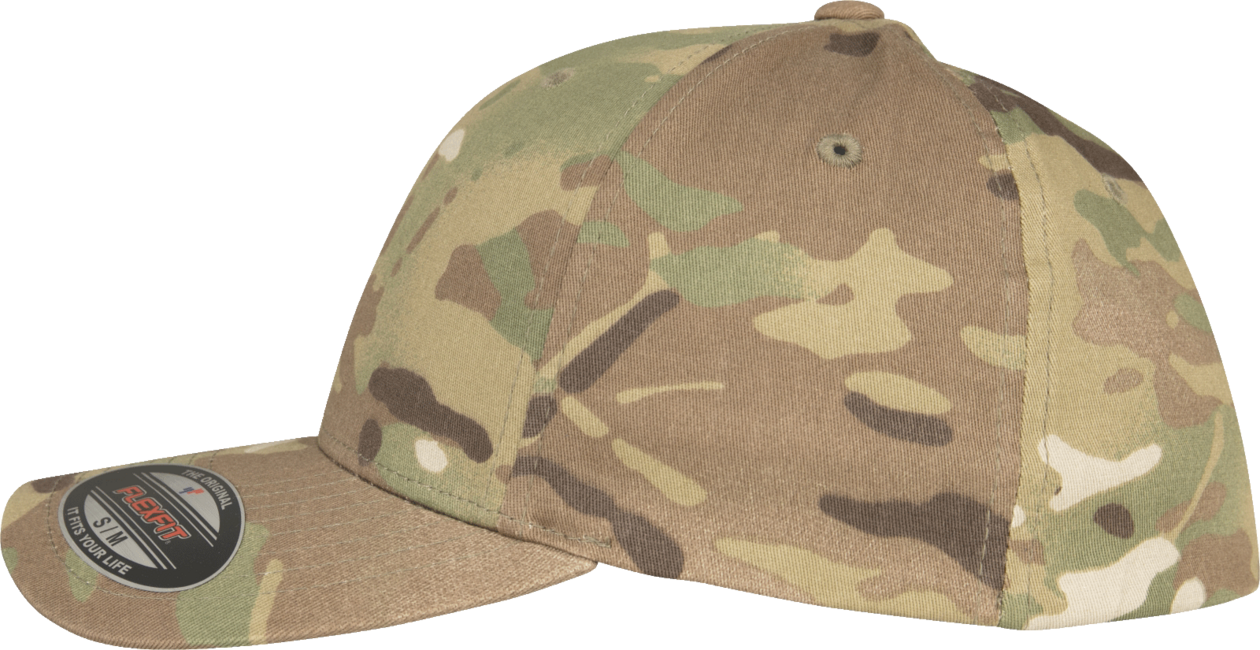Brandit Flexfit Καπέλο με Γείσο Multicam, multicam®