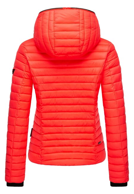 Navahoo Kimuk damen Übergangsjacke mit Kapuze, neon coral