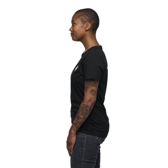Black Diamond Ausrüstung für Alpinisten damen-Kurzarm-T-shirt, schwarz