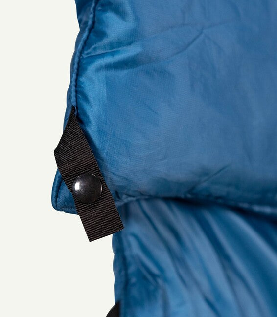 Klymit Prikryvka Versa Luxe, blau