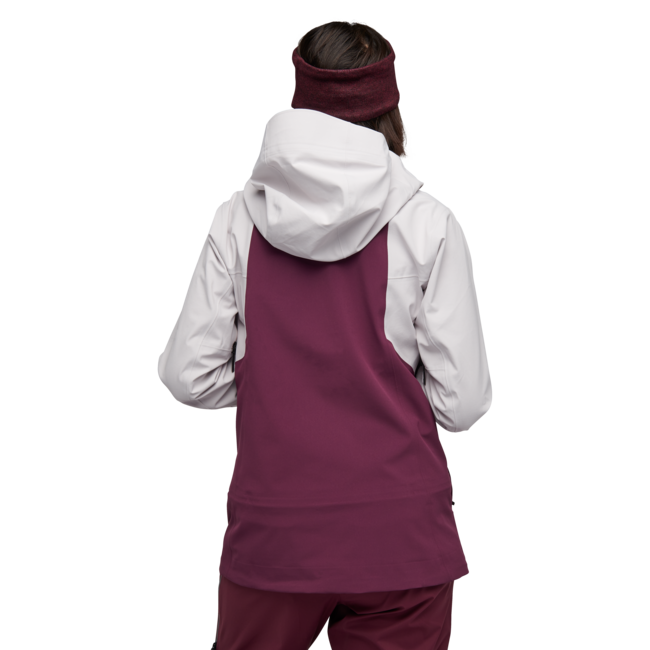 Black Diamond Recon Stretch Ski Shell damen-Skijacke, eisrosa-brombeere