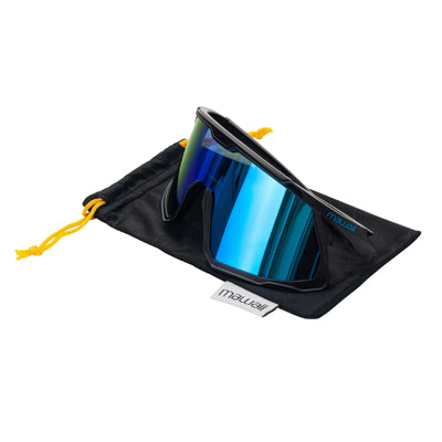 Mawaii Sportstyle Fast Track Sonnenbrille schwarz und blau