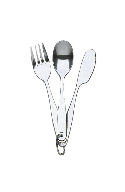 Coghlans CL compact edelstahl-besteck mit ring