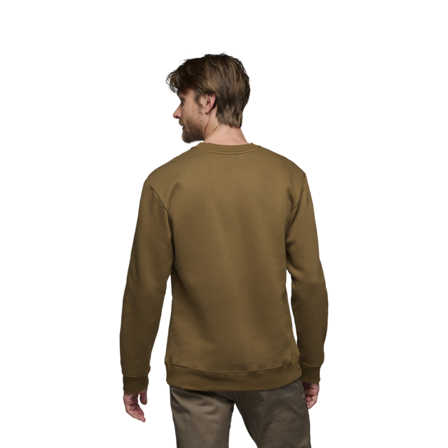 Black Diamond Heritage Wordmark herren Sweatshirt, dunkles Curry