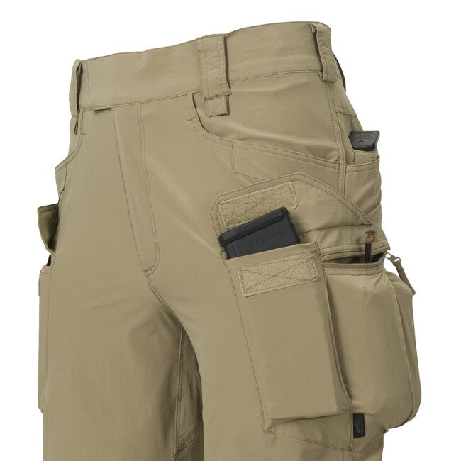 Helikon-Tex OTS 8,5 shorts - versaStretch Lite - mud brown