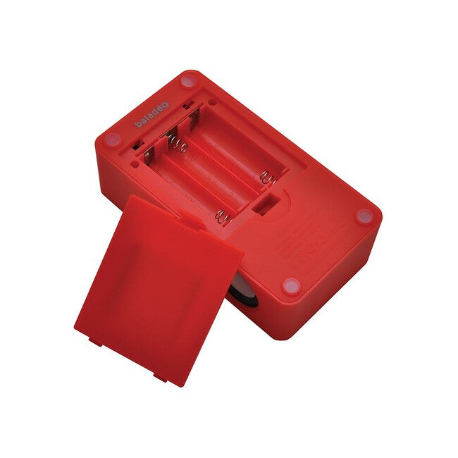 Baladeo PLR922 Power Up Drahtloser Lautsprecher, Rot