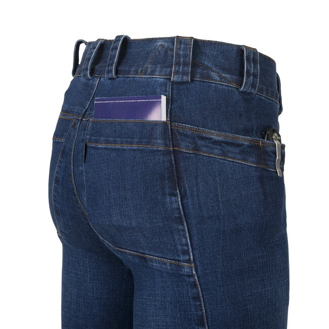 Helikon-Tex COVERT taktische Hose - Denim Mid - Vintage Worn Blue