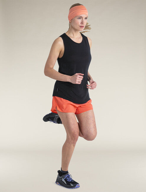 Icebreaker Cool Lite Sphere III damen merino tank top 125, schwarz