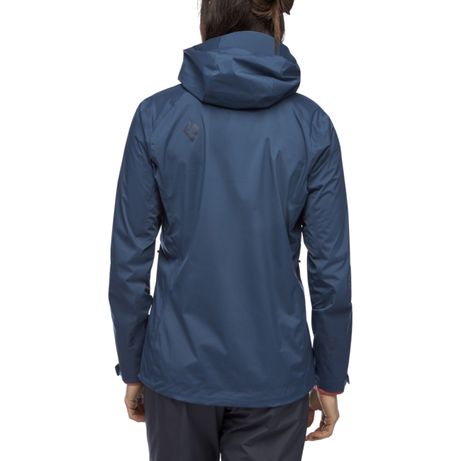 Black Diamond StormLine Stretch Rain Shell damen-Regenjacke, tintenblau