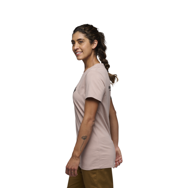 Black Diamond Ausrüstung für Alpinisten damen-Kurzarm-T-shirt, blasslila