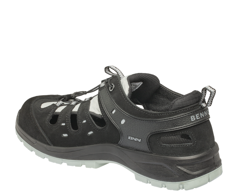 BENNON BOMBIS LITE Arbeitssandalen S1P ESD NM, grau