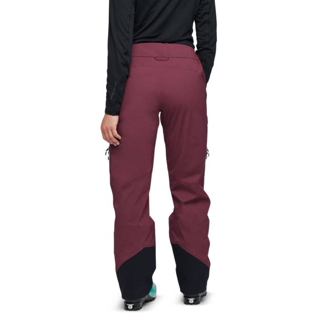 Black Diamond Recon Lt Stretch Women's Pants, Blackberry