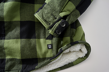 Brandit Lumber kapuzenjacke, schwarz/oliv