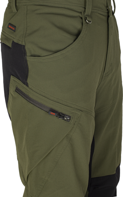 BENNON Outdoor- und pracovne Hose FOBOS, grün/schwarz