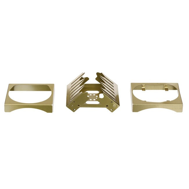 MFH Folding Solid Fuel Stove 3-Piece Set