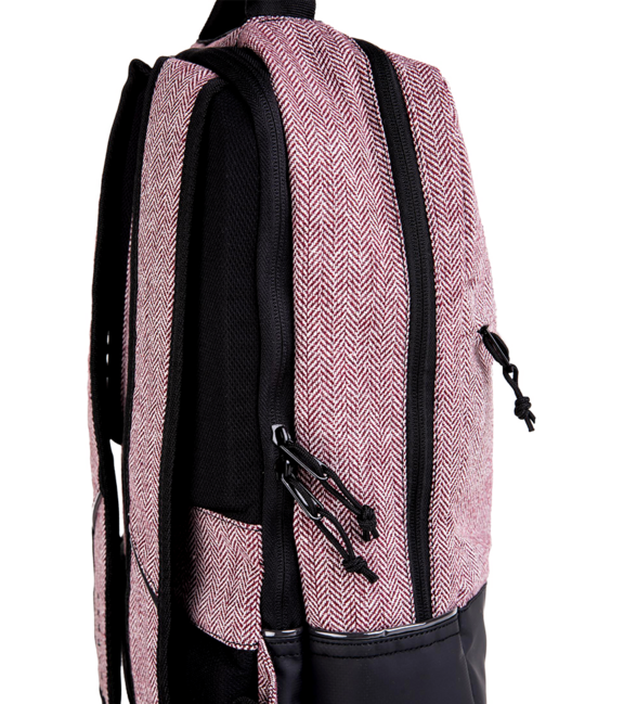 Forvert New Lance Rucksack 16L, burgunderfarbener Flanell