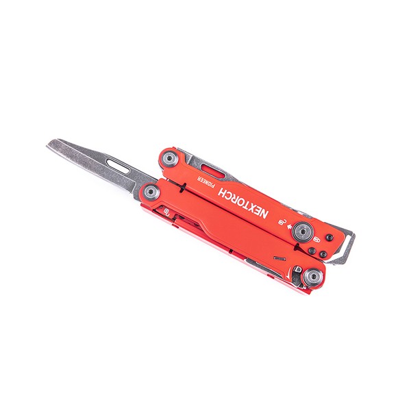 NexTorch® Pioneer MT20RE Multifunktionales Werkzeug rescue edition rot