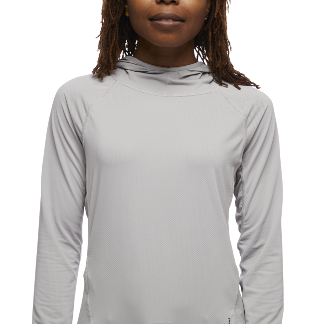 Black Diamond Alpenglow damen-Sweatshirt, zinnfarben