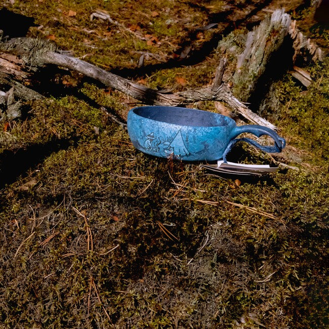 KUPILKA 33 Moomins Camping Kinder- miska, blau