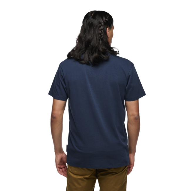 Black Diamond Project herren kurzarm-T-shirt, indigo
