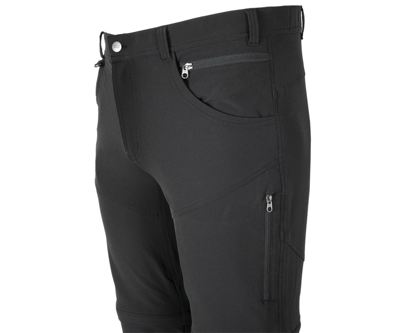 BENNON FOBOS 2in1 παντελόνι outdoor, μαύρο