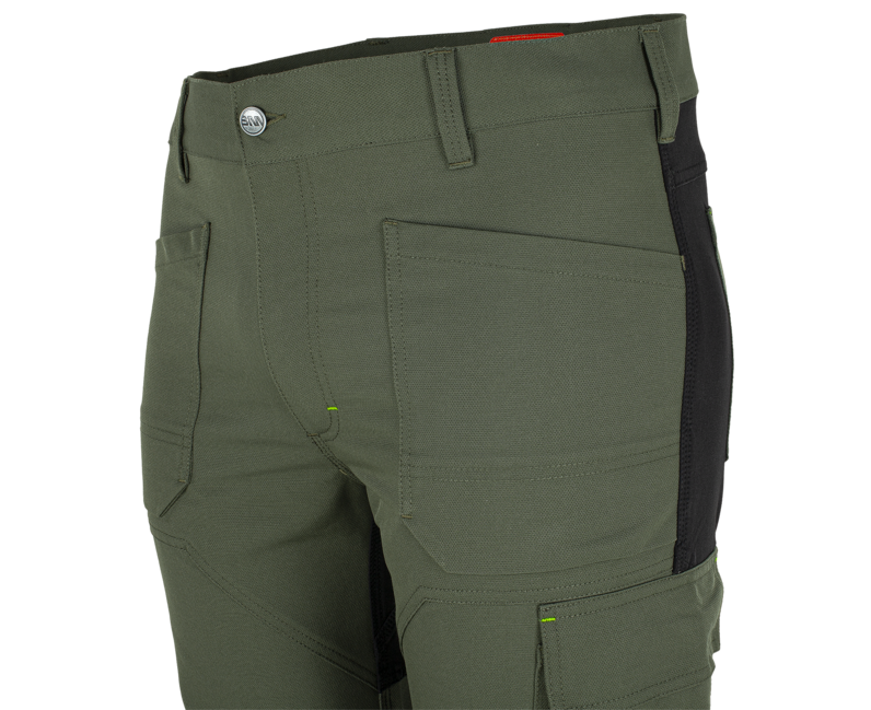 BENNON Erebos WP Work Pants, Green/Black