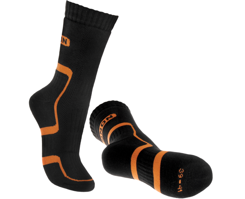 BENNON TREK SOCK trekkingsocken, schwarz/orange