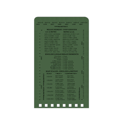 Rite in the Rain Nr. 935 All Weather Notebook Grün