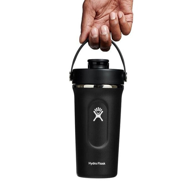 Hydro Flask Shaker 24 OZ Shaker Bottle 710ml, schwarz