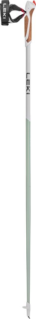LEKI Passion Nordic Walking μπατόν περιπάτου, καπνιστό πράσινο-λευκό-σκούρο ανθρακί