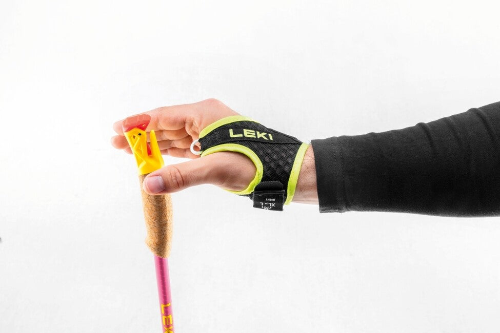 LEKI Ultratrail FX.One Superlite Trail Running Stöcke, neonpink - neongelb - carbon natur