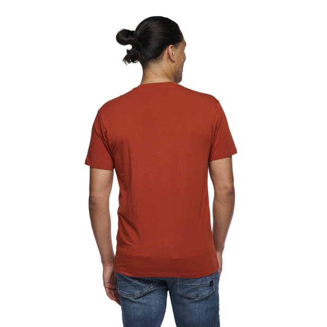 Black Diamond Chalked Up 2.0 herren Kurzarm-T-shirt, burnt sienna