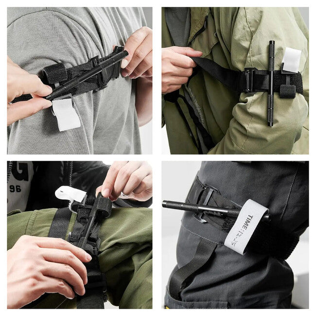 DRAGOWA TACTICAL Abbindesystem Flex Plus, schwarz