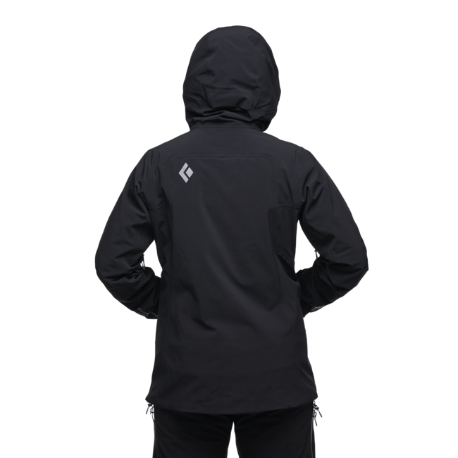 Black Diamond Recon Insulated Shell damen-Skijacke, schwarz