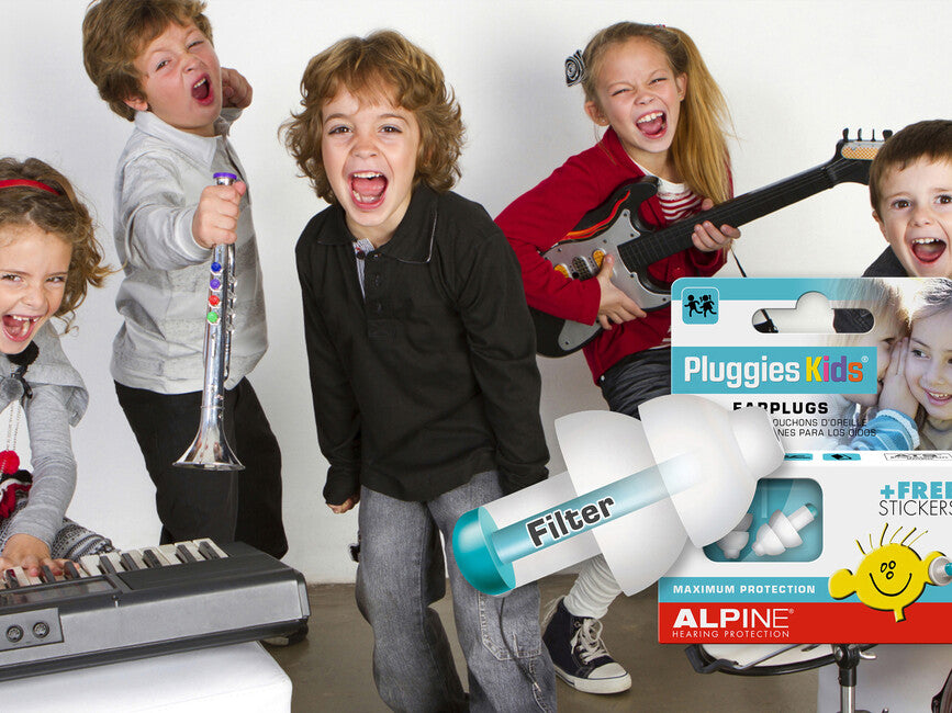 Alpine Kids Kinder- Stöpsel na ochranu der Ohren
