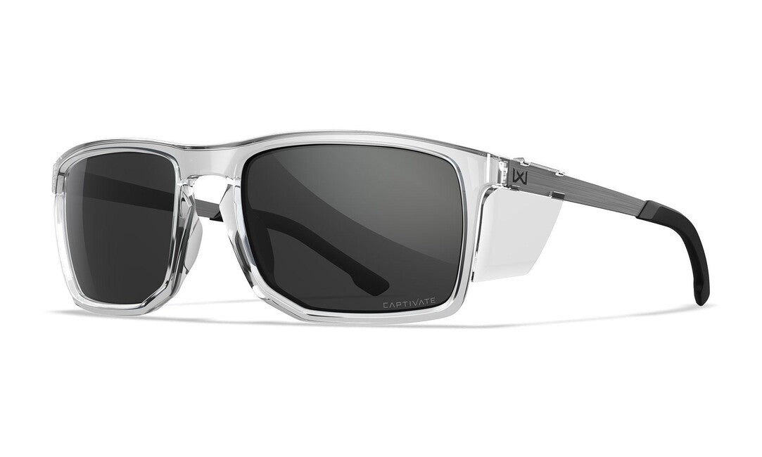 Wiley X Axe Γυαλιά Ηλίου, Captivate Grey/Gloss Crystal Clear