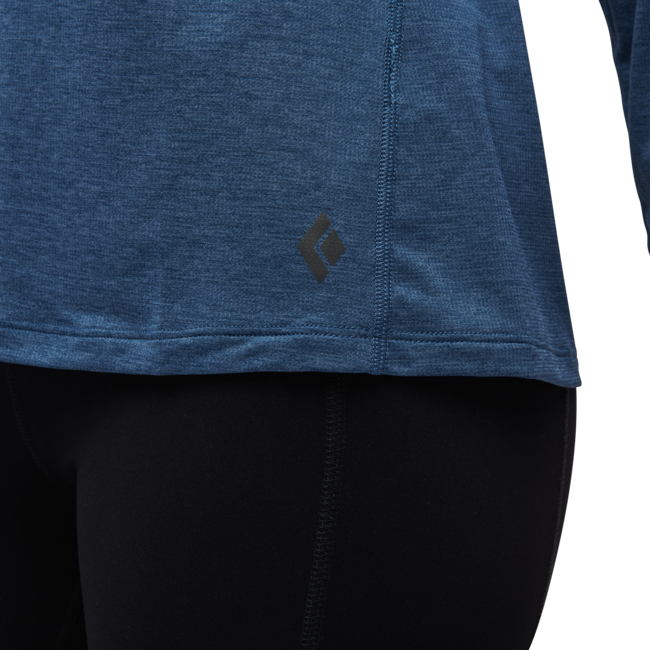 Black Diamond Lightwire Tech herren langarm-T-shirt, tintenblau