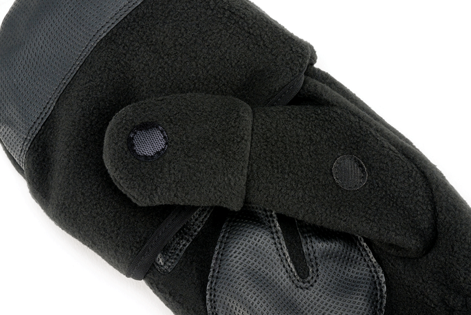 Brandit Fingerlose handschuhe, schwarz