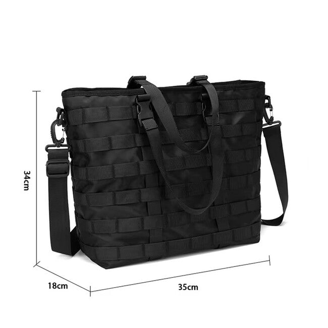 DRAGOWA Tactical Hero Shoulder Bag, Olive