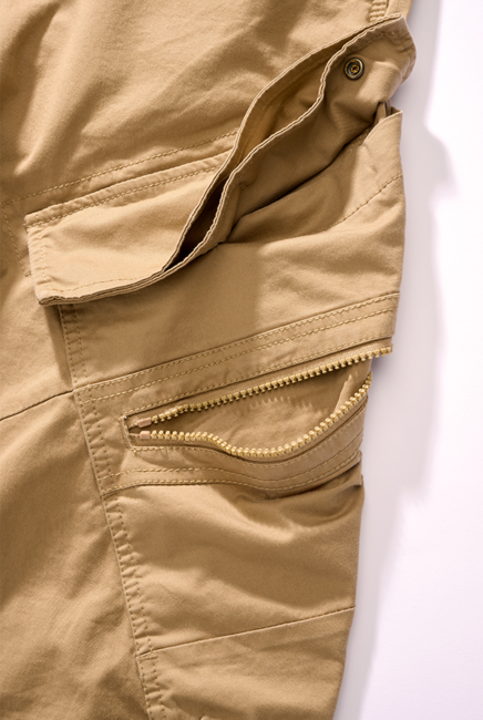 Brandit Adven Slim Fit hose, camel