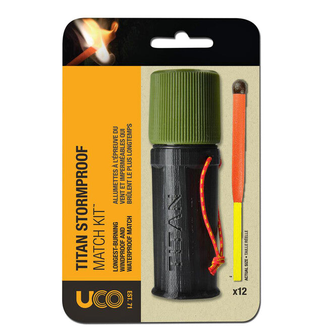 UCO Titan Match Kit Sturmsichere Streichhölzer