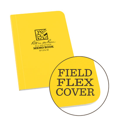 Rite in the Rain 374-M All Weather Field-Flex Book gelb