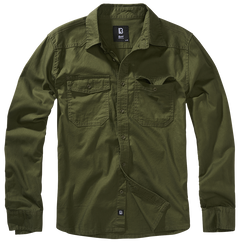 Brandit Flanellshirt hemd, oliv